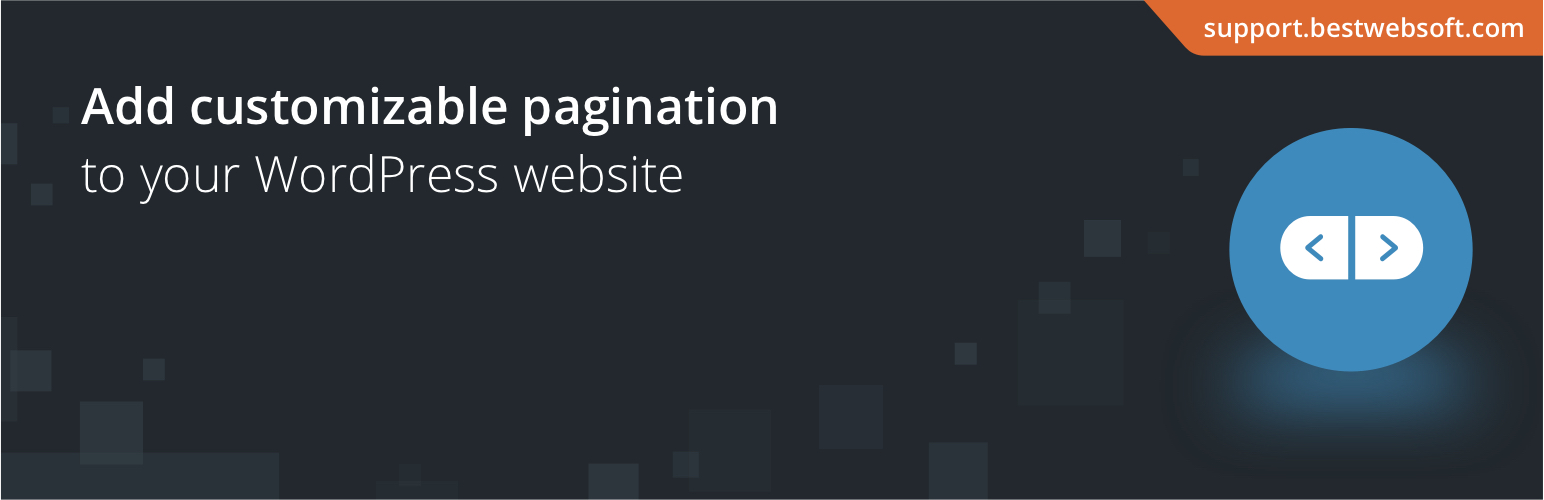 pagination by bestWebSoft customizable WordPress content splitter and navigation plugin