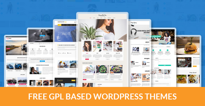 28+ Best Free GPL Based WordPress Themes for Free Software Lovers