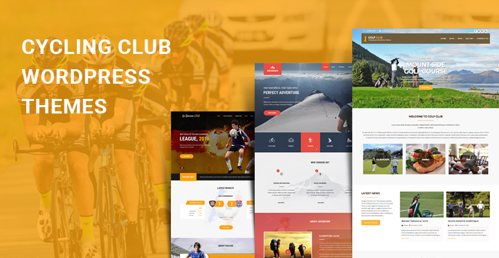 7+ Cycling Club WordPress Themes for Cycling Club Websites