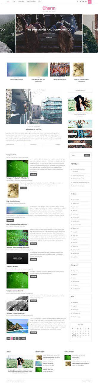 best free wordpress template for blog