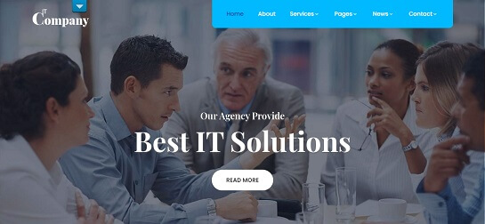 IT Services WordPress Theme