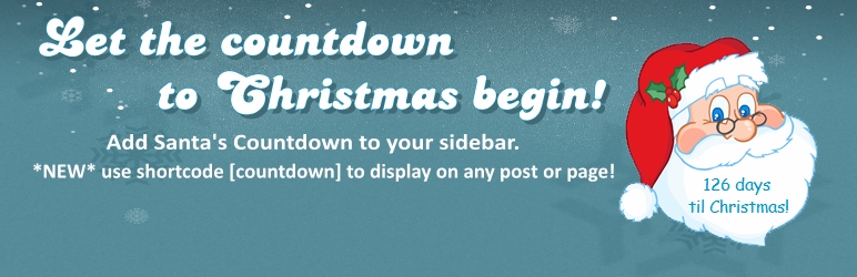 christmas countdown widget