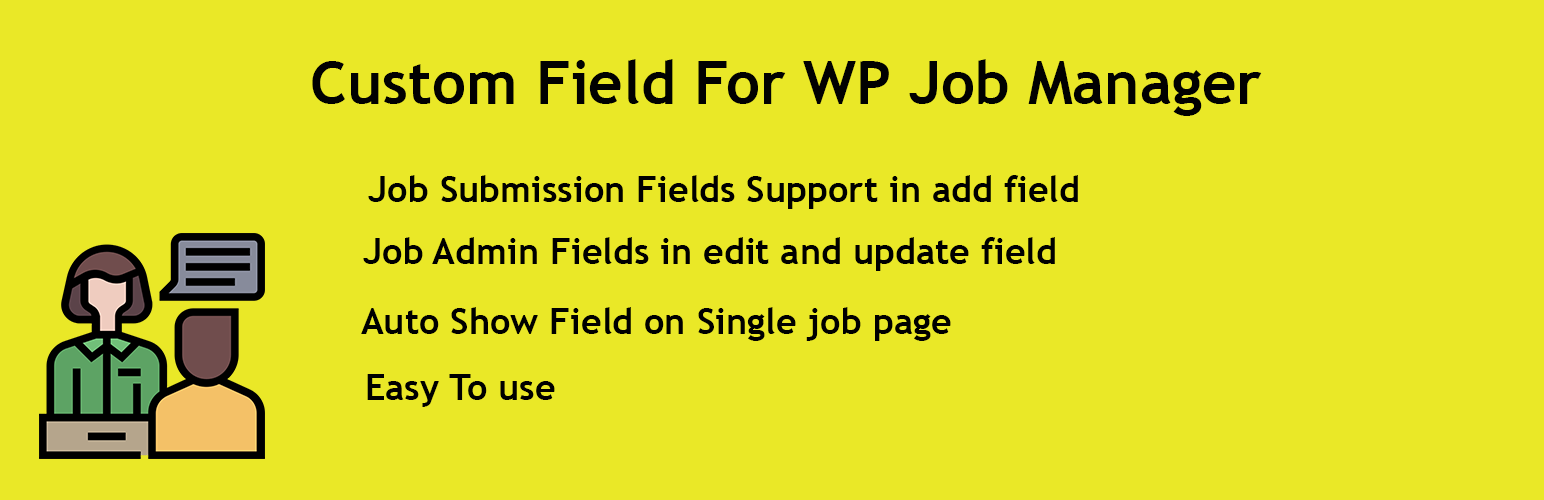 custom field for wp job manager