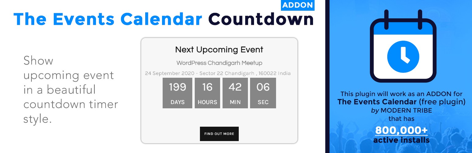 the events calendar countdown addon