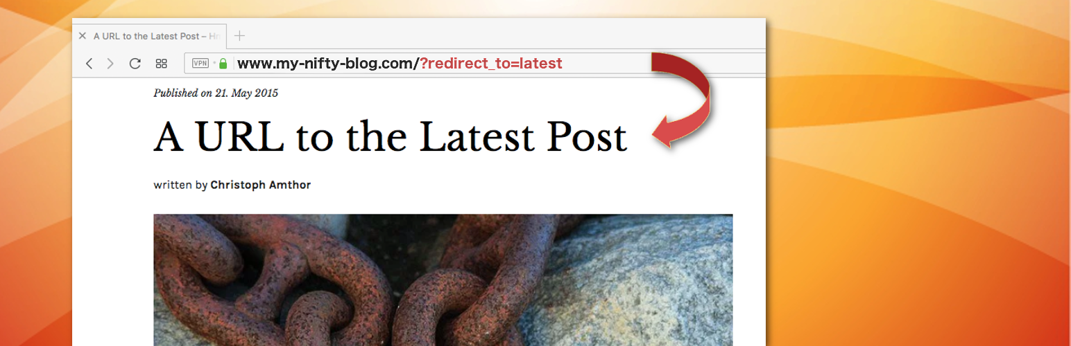 random post plugin – redirect URL to post