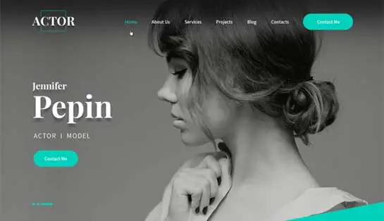 Actor WordPress Theme