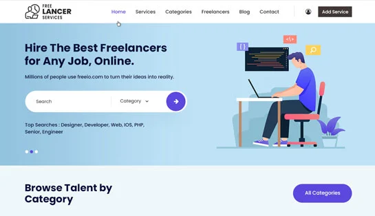 Freelancers Marketplace WordPress Theme