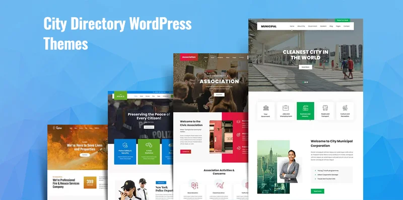 Spectacular City Directory WordPress Themes and Templates