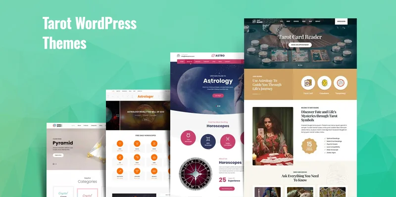 12 Tarot WordPress Themes for Psychic Reader Websites