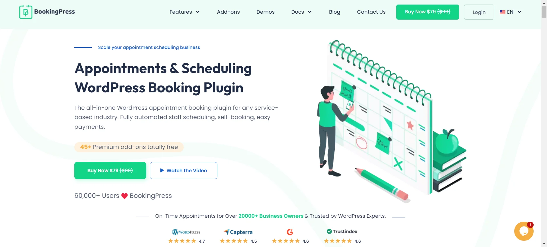 BookingPress WordPress Booking Plugin