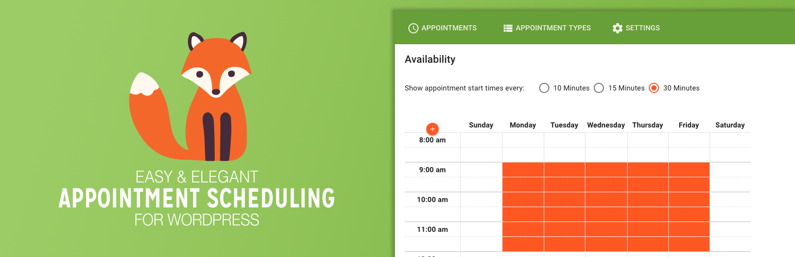 appointment booking calendar