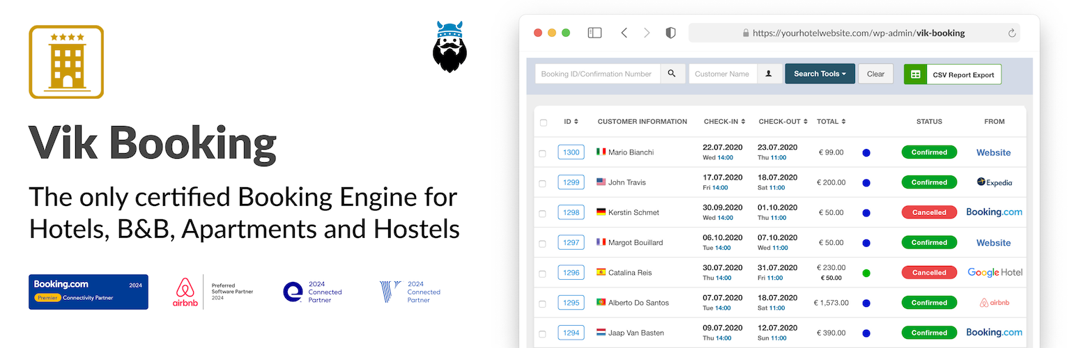 vikbooking hotel booking engine & pms