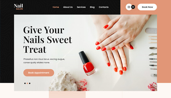 Nail Salon WordPress Theme