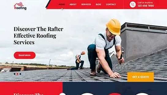 Roofing Services WordPress Theme