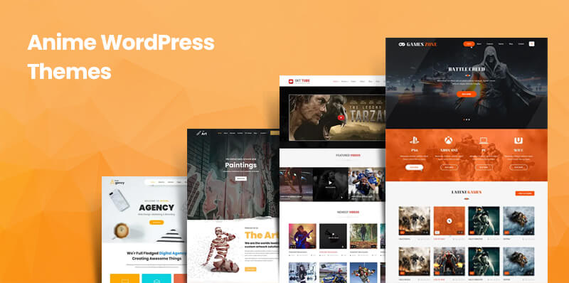 7 Best Anime WordPress Themes for Animation Cartoon and Illustration