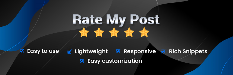 rate my post star rating plugin by feedbackwp