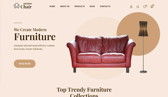 Furniture WooCommerce WordPress Theme