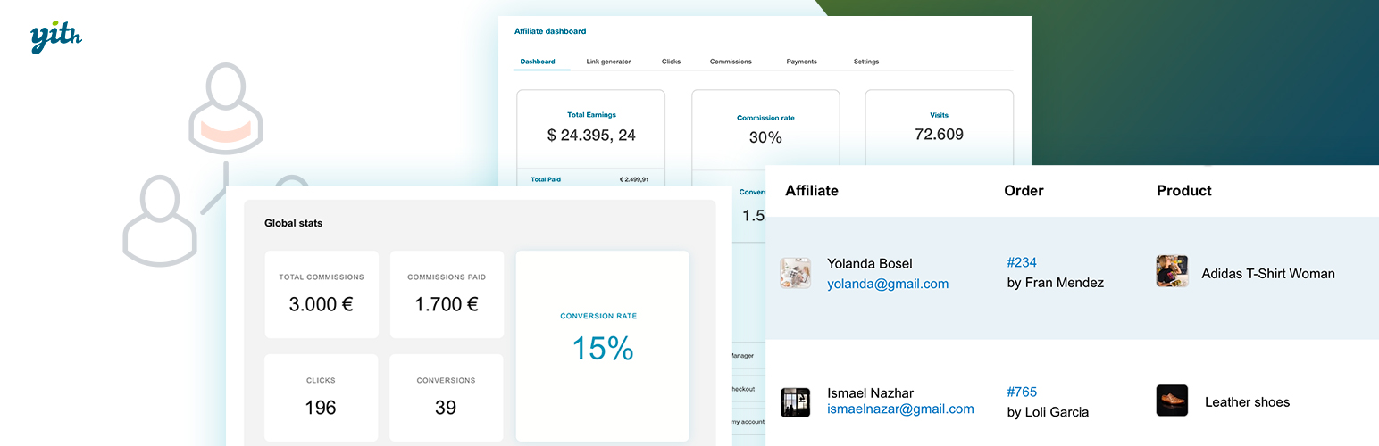 yith woocommerce affiliates