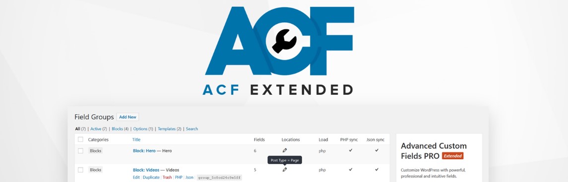 advanced custom fields
