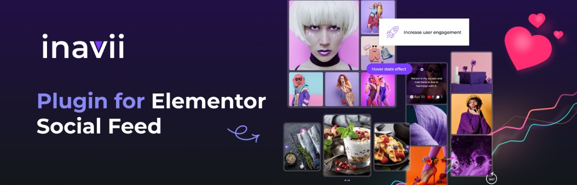 inavii for elementor social feed