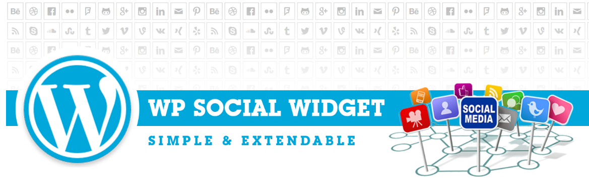 wp social widget