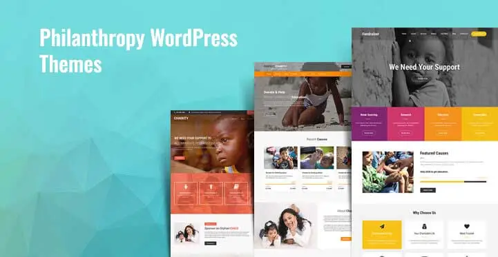 7 Best Philanthropy WordPress Themes for generosity & benefaction websites