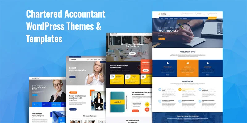 13 Best Chartered Accountant WordPress Themes & Templates