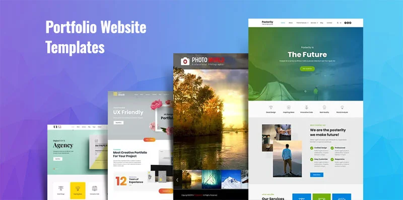 Portfolio Website Templates