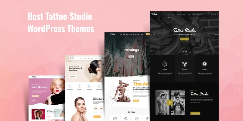 13 Best Tattoo Studio WordPress Themes For Piercing Shops