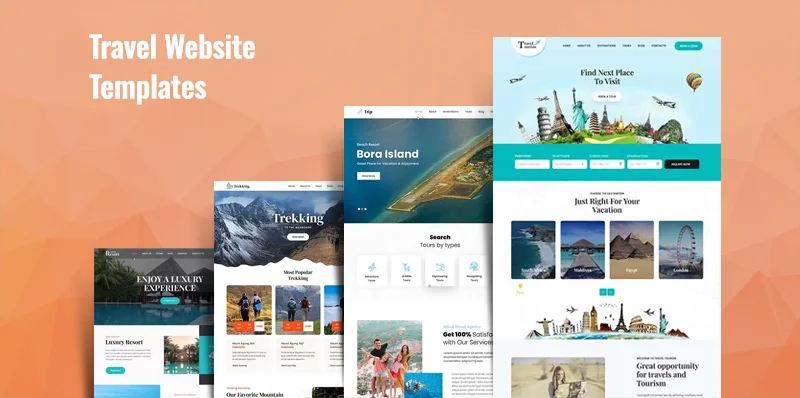 The Best Travel Website Templates [Free and Paid]