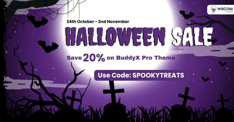 Halloween BuddyX WP Social Network Theme