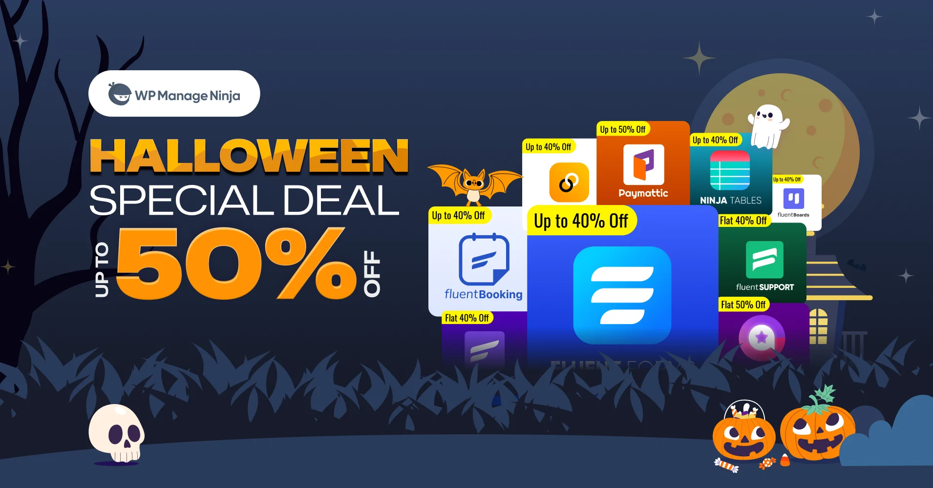 WP Manage Ninja Halloween Deal 2024