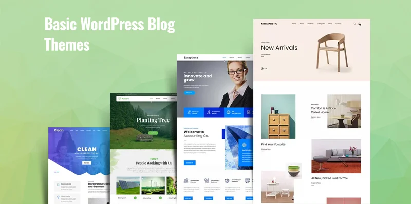 16 Simple Basic WordPress Blog Themes for Modern Writers