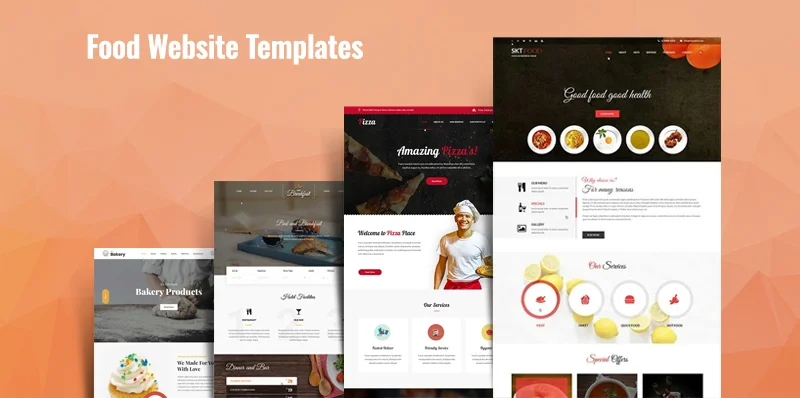 Food Website Templates