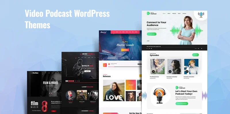 Video Podcast WordPress Themes