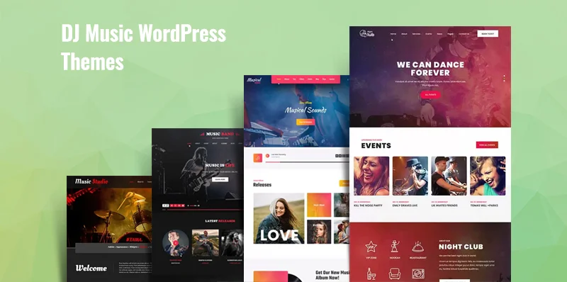  WordPress Themes DJ Music Released