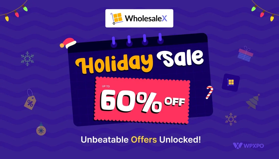 WholesaleX Holiday Sales