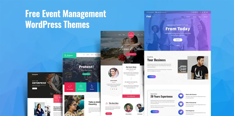 Free Event Management WordPress Themes