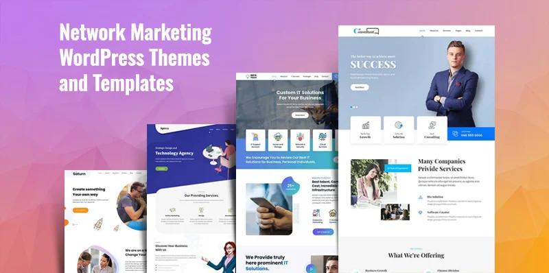 17 Premium Network Marketing WordPress Themes to Make Business Successful